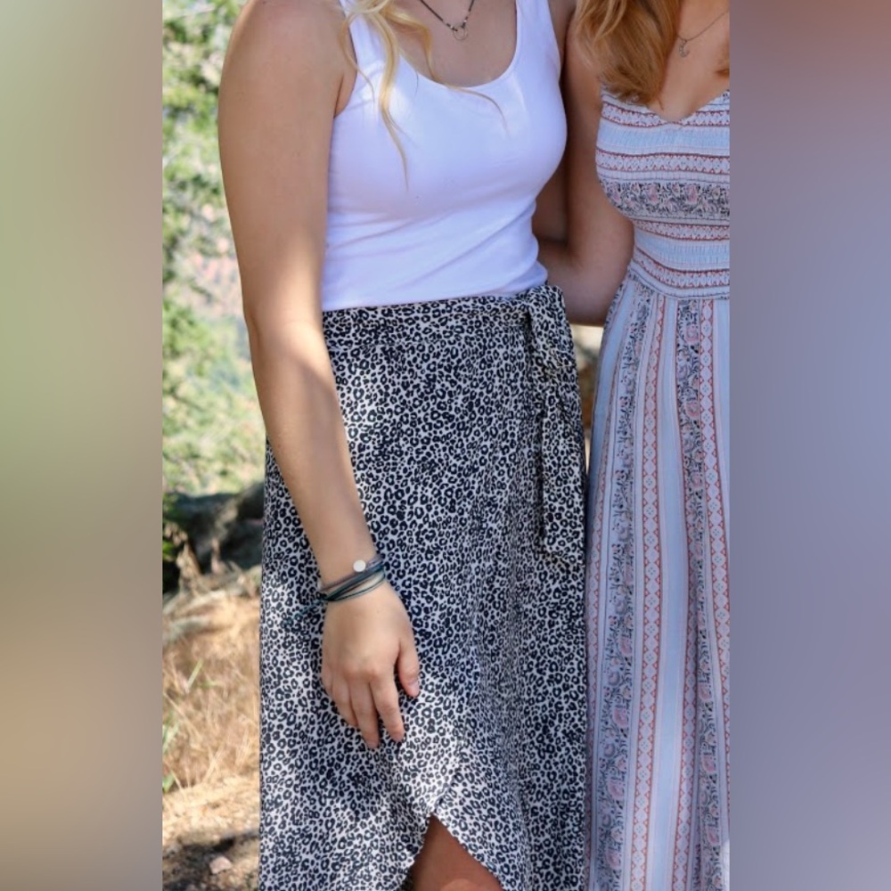 Leopard Print Women's Skirt